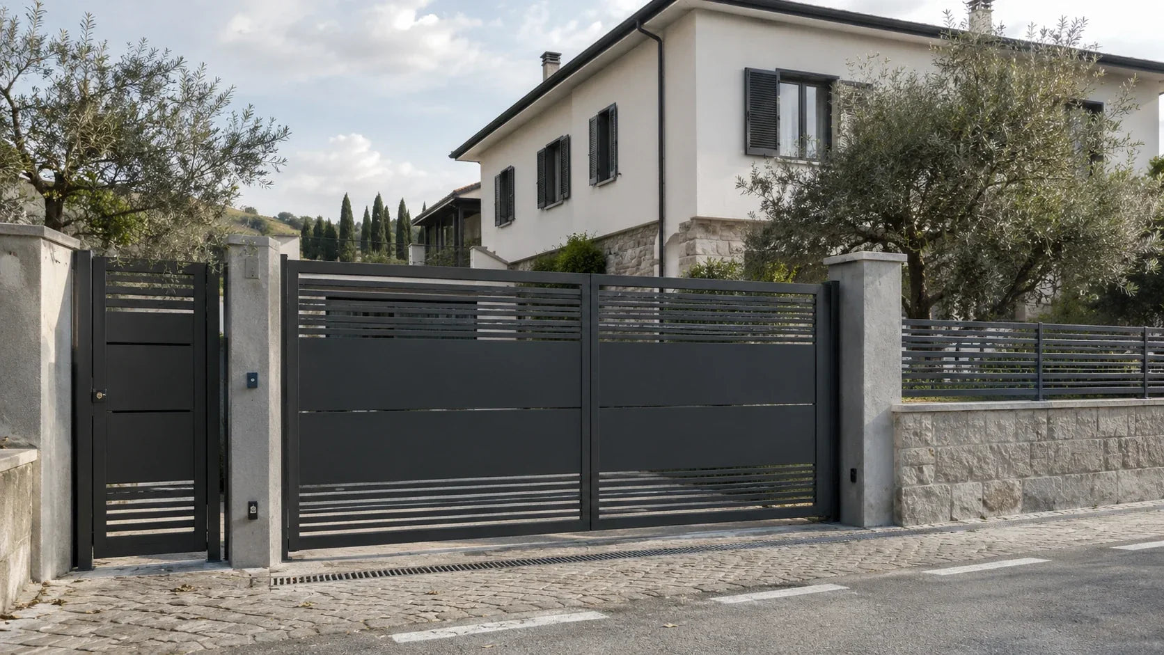 Cancelli moderni in ferro: come unire design, sicurezza e durata