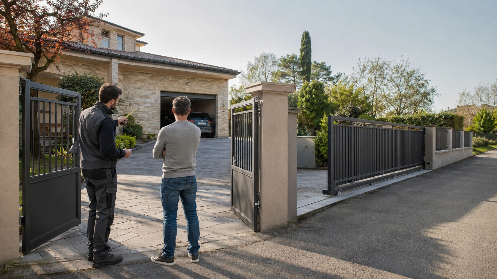 Cancello a battente o scorrevole: come scegliere la soluzione giusta per casa