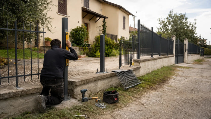 Quanto incide la posa su una recinzione metallica: perché non conta solo il prezzo al metro