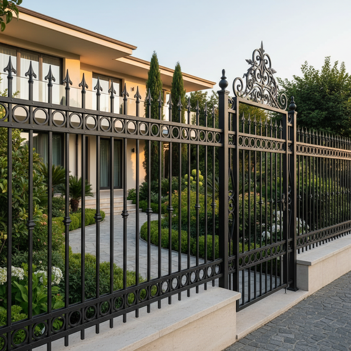 Elegant Steel Fences