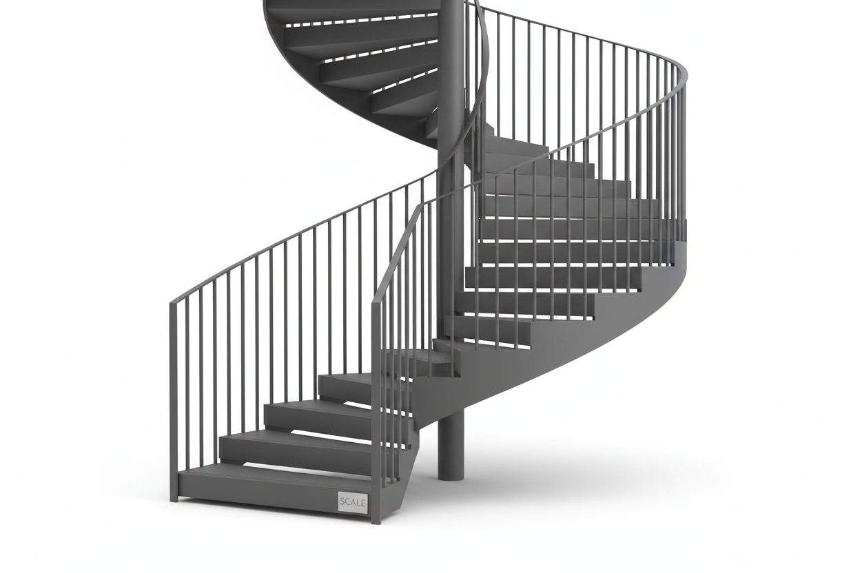 Cat-scale - Premium Italian Steel Staircase